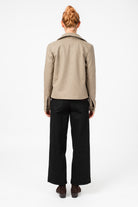 NNIstudio - CARGO 2.5 Kurz-Jacke Wool - Nomad Beige - XS -