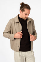 NNIstudio - CARGO 2.5 Kurz-Jacke Wool - Nomad Beige - XS -
