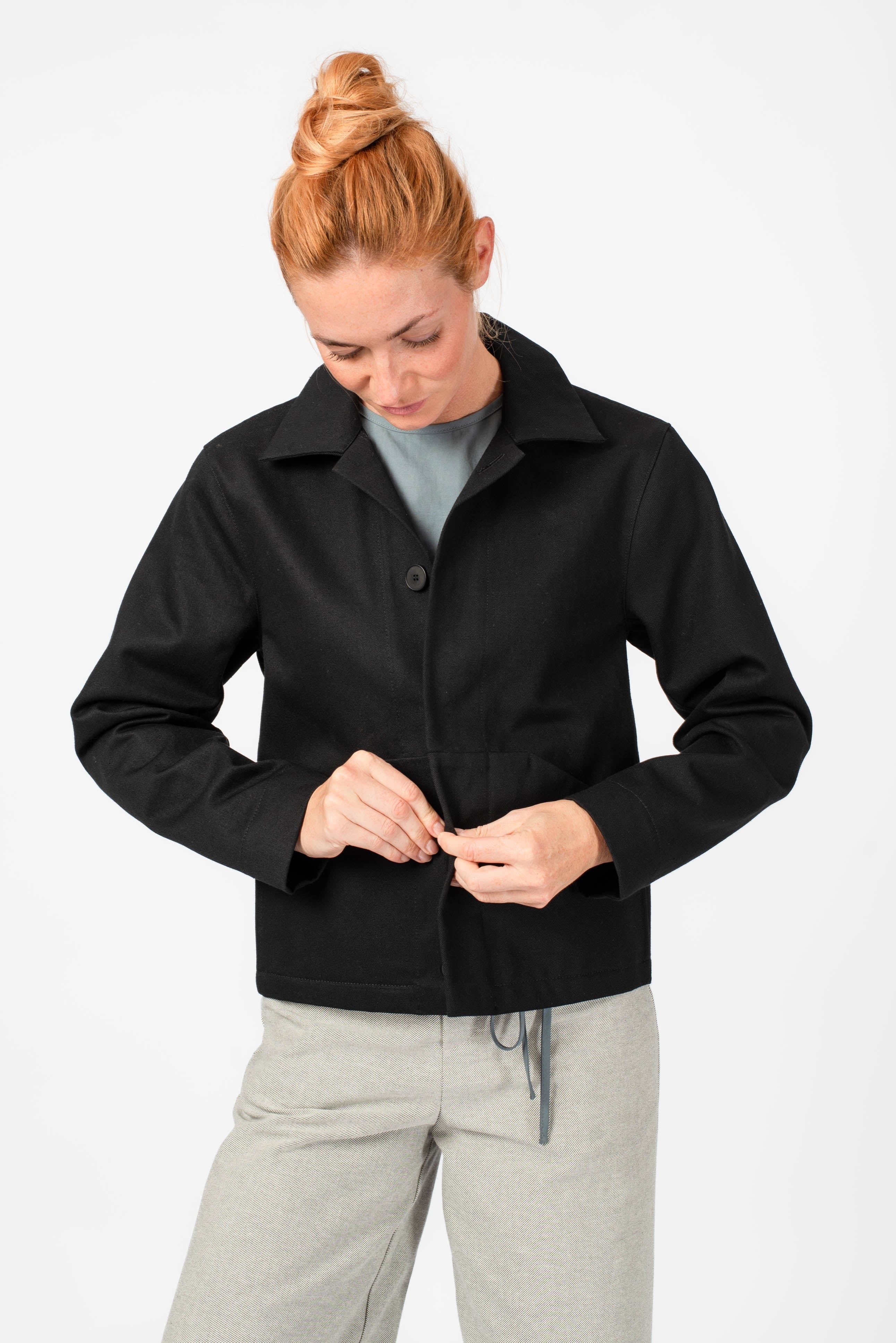 NNIstudio - CARGO 3.0 Jacke Denim - Dark Navy - XS -