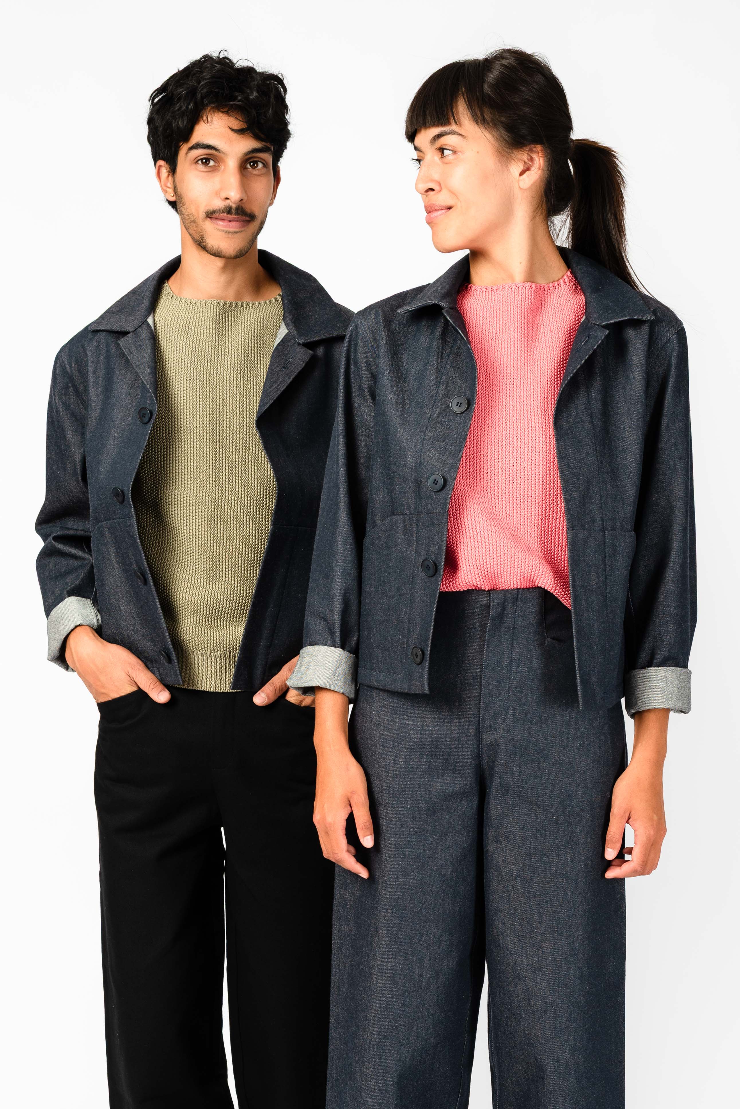 NNIstudio - CARGO 3.0 Jacke Denim - Dark Navy - XS -