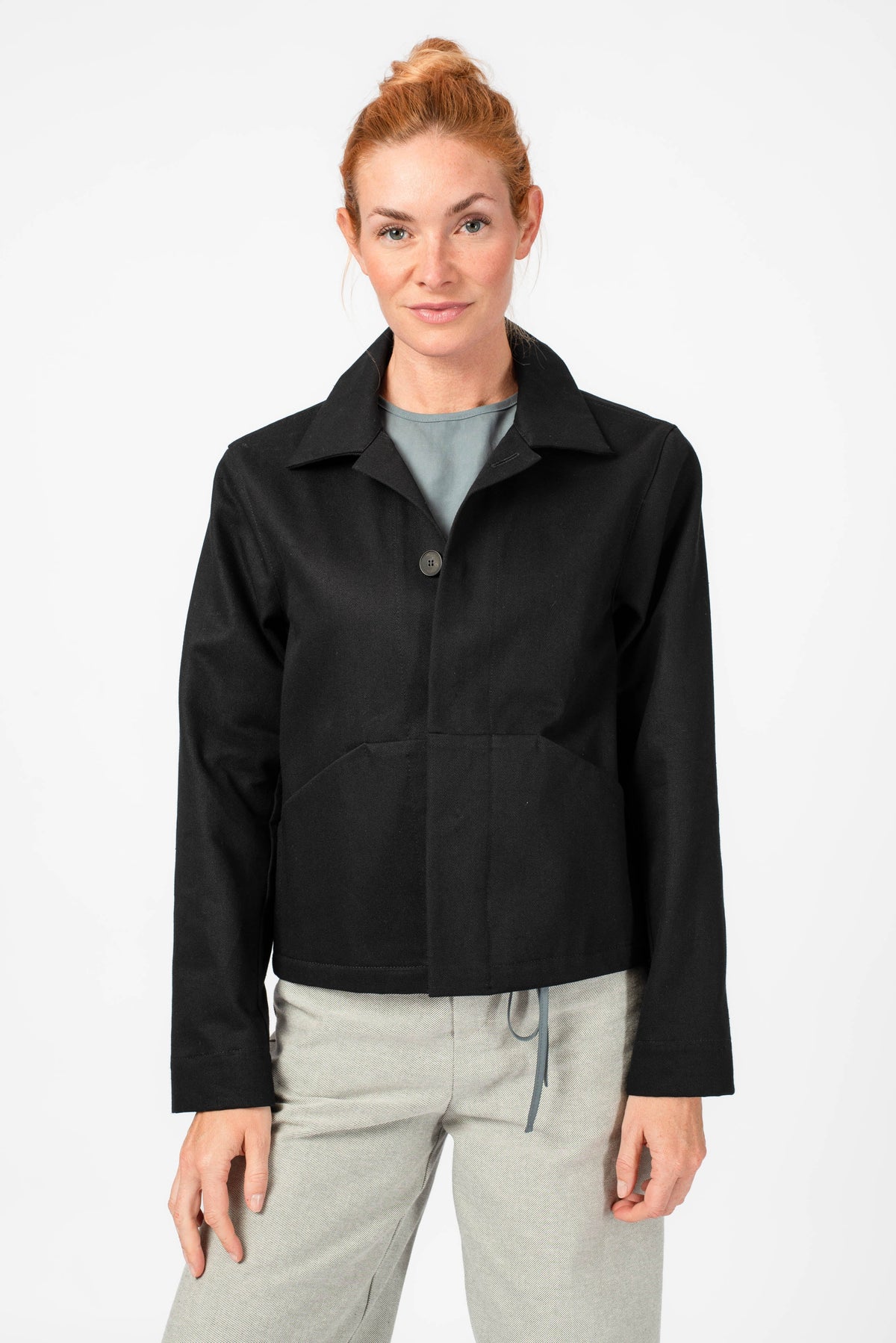 NNIstudio - CARGO 3.0 Jacke Denim - Ebony Black - XS -