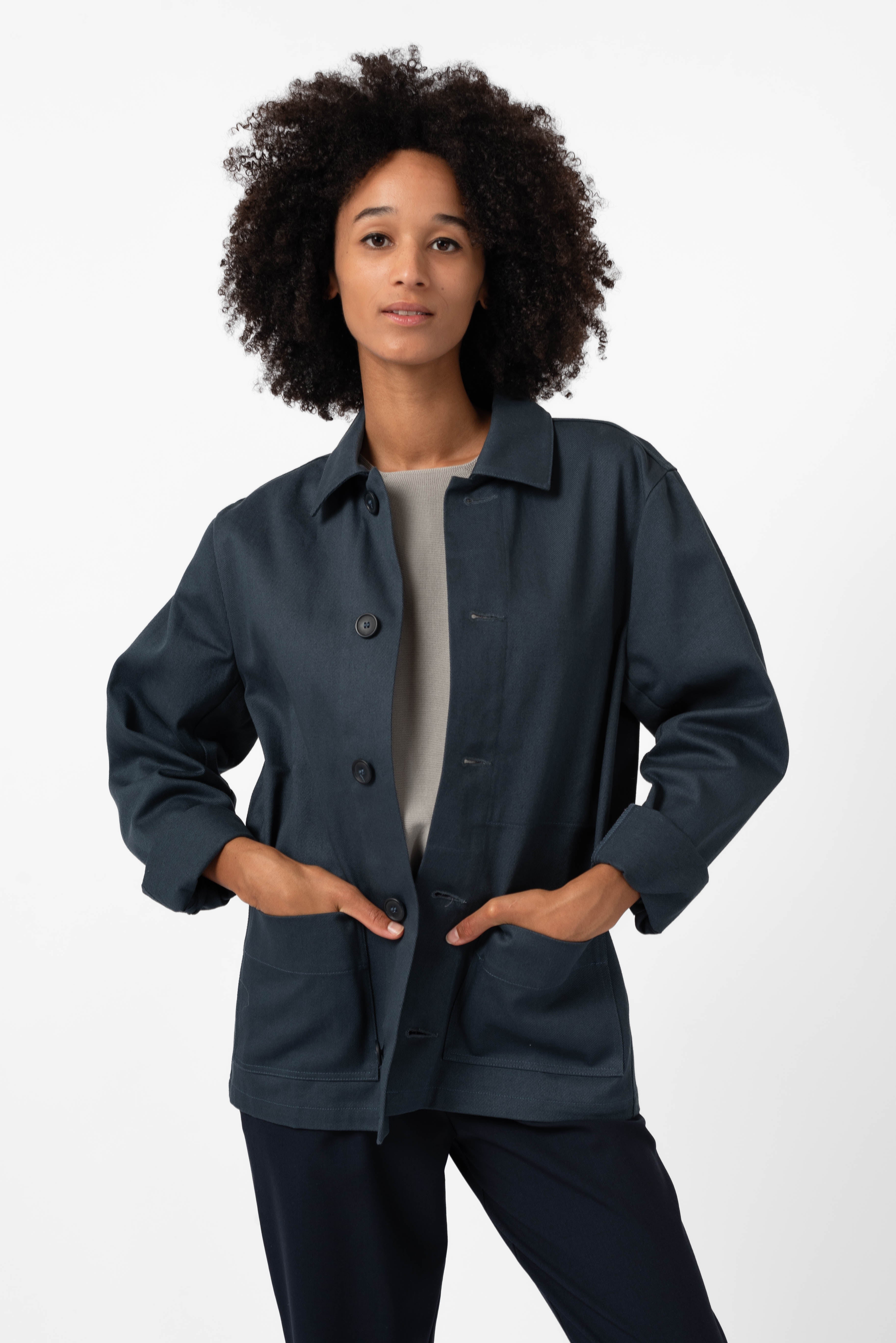 NNIstudio - CARGO Jacke Unisex - Undyed - XS - 