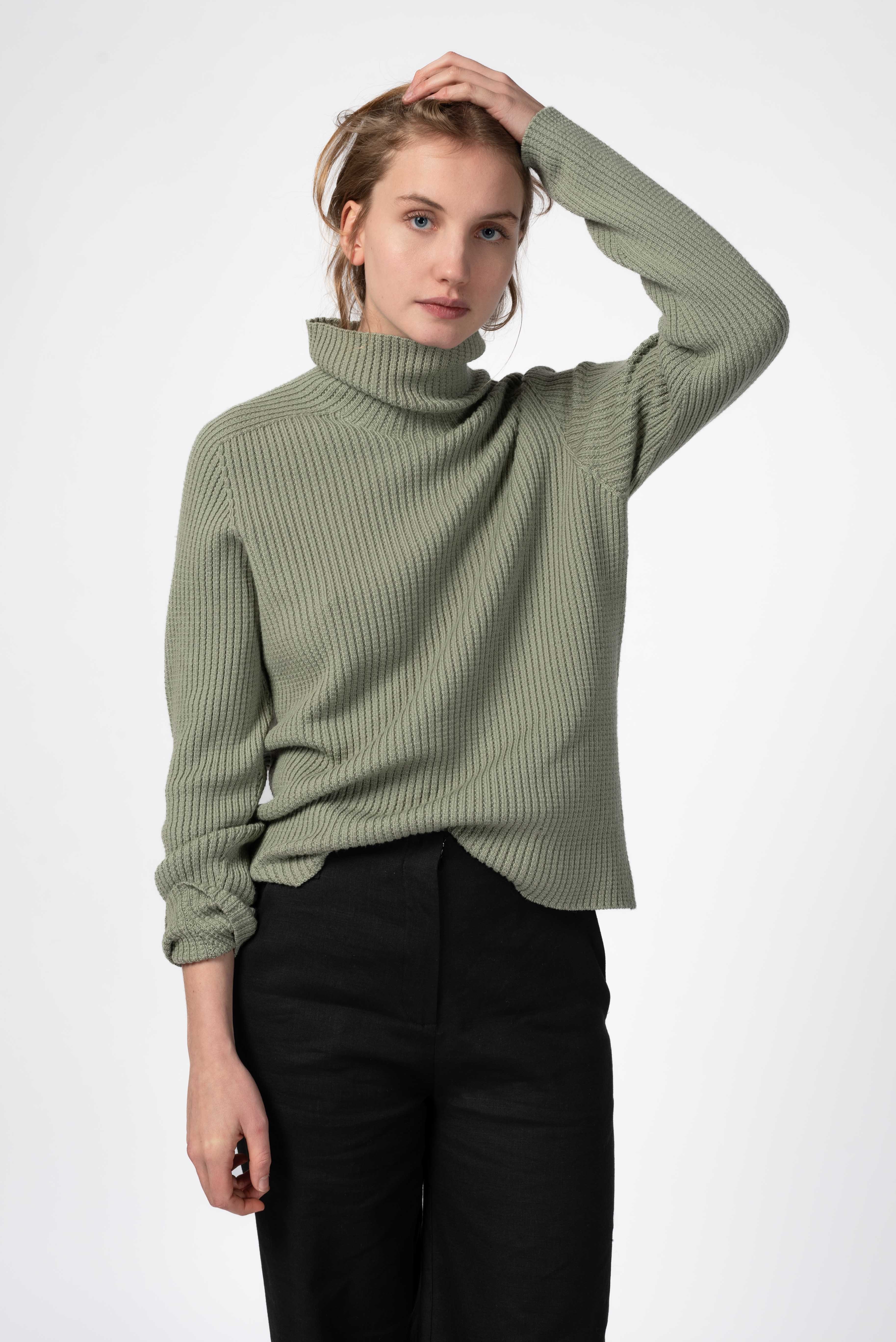 NNIstudio - CHIMNEY Pullover Unisex - Birch Melange - XS - 