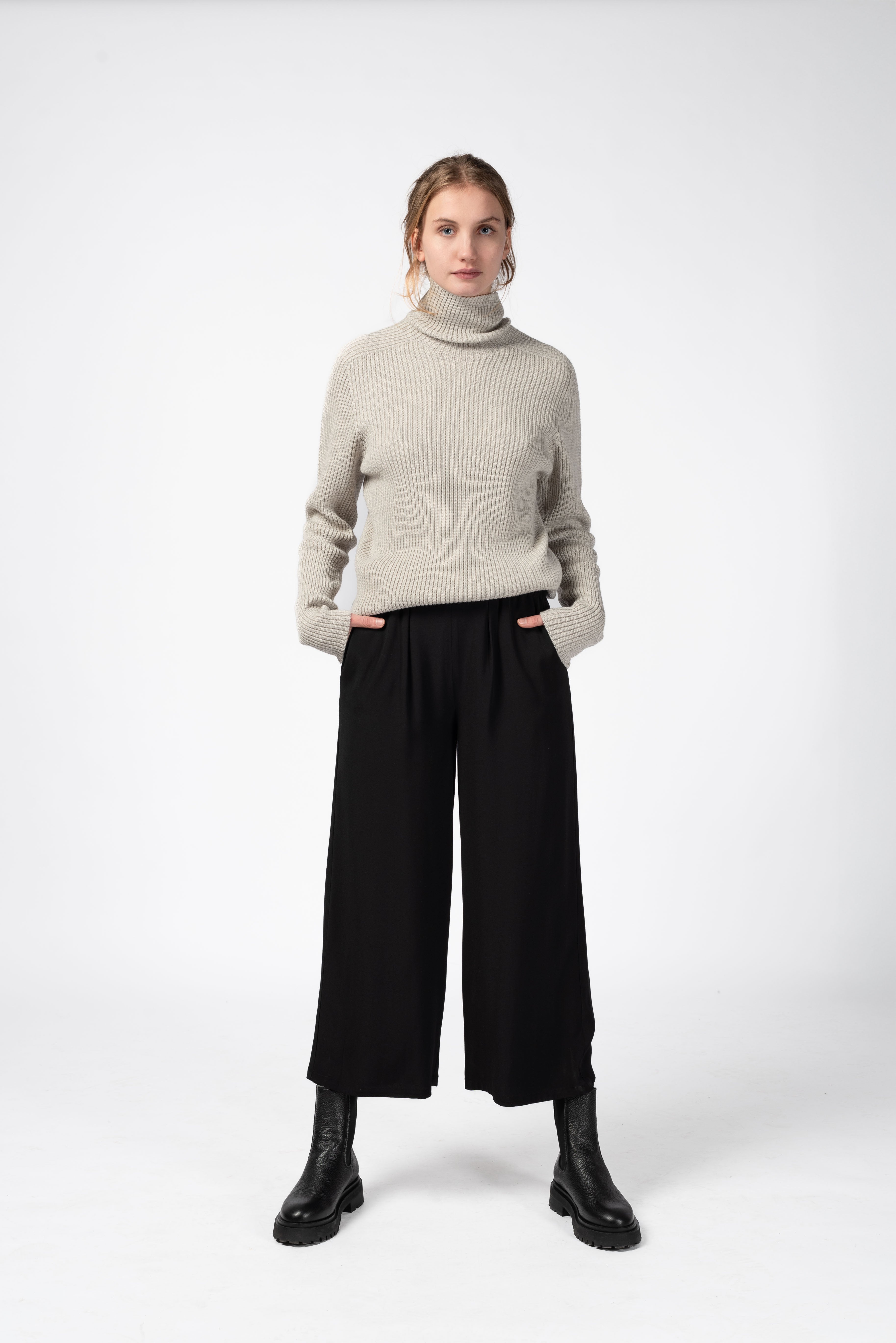 NNIstudio - CHIMNEY Pullover Unisex - Tea Green - XS - 