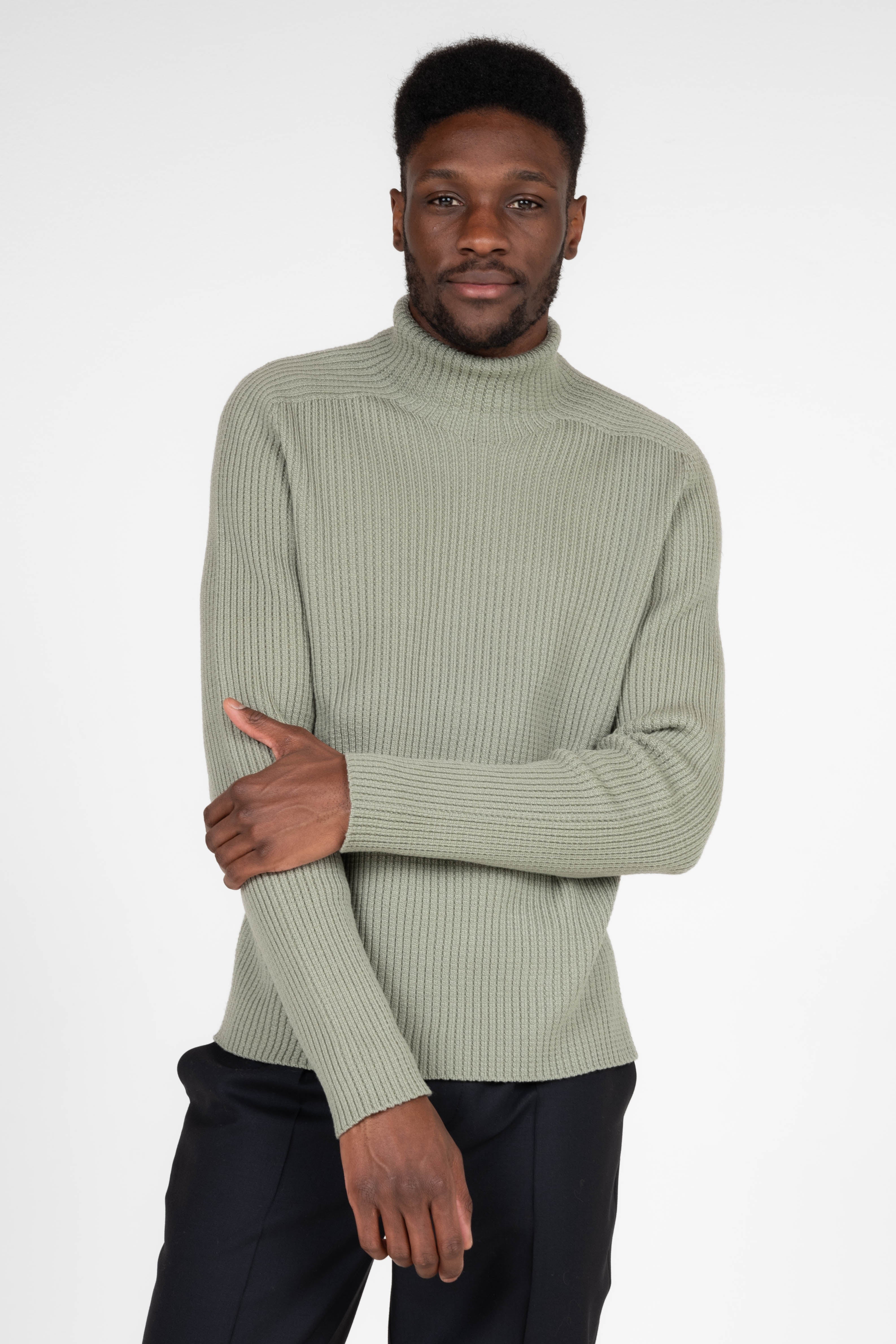 NNIstudio - CHIMNEY Pullover Unisex - Tea Green - S - 
