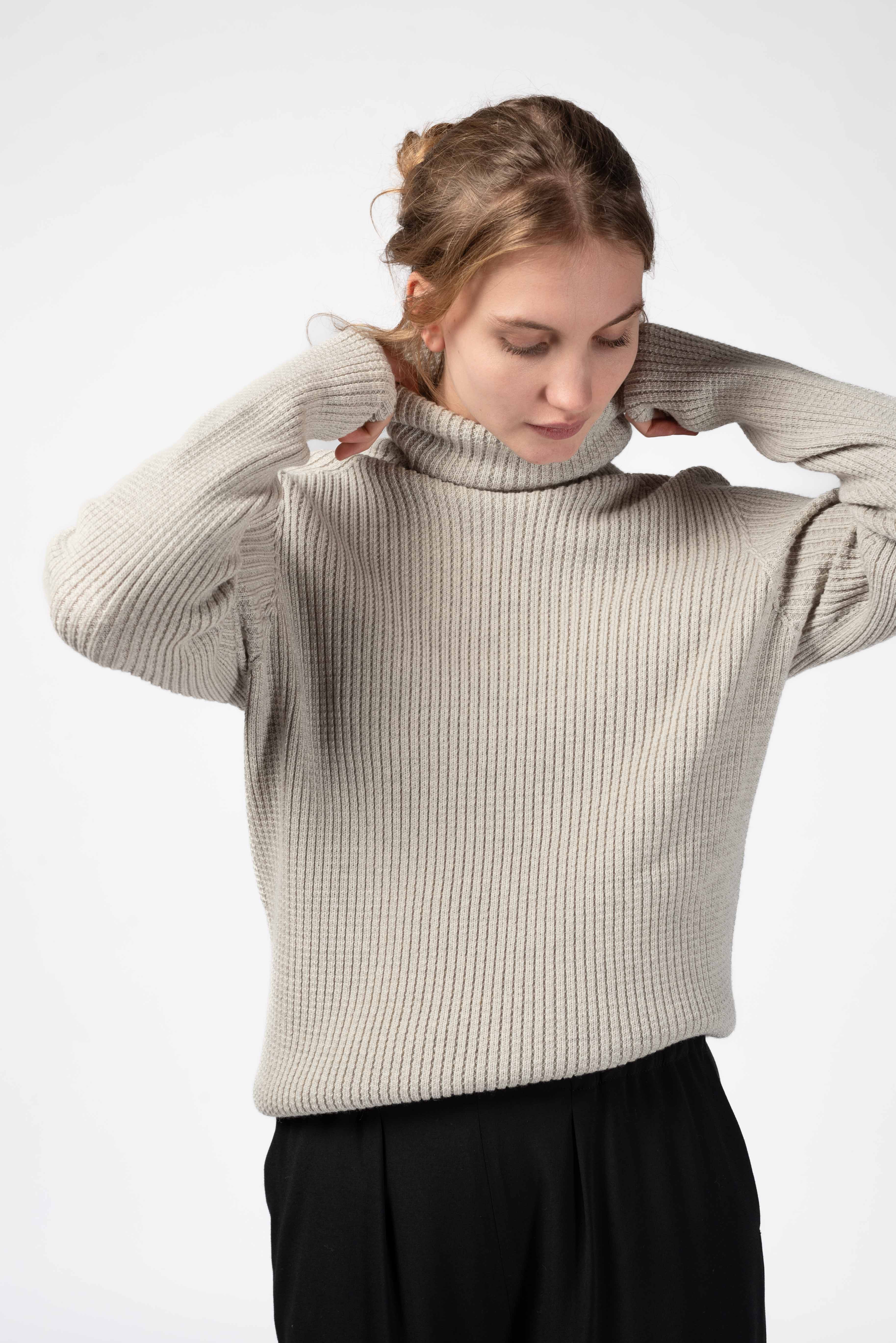 NNIstudio - CHIMNEY Pullover Unisex - Tea Green - XS - 