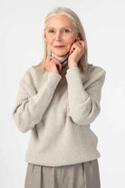 NNIstudio - CHIMNEY Strick - Pullover - Birch Melange - XS - 