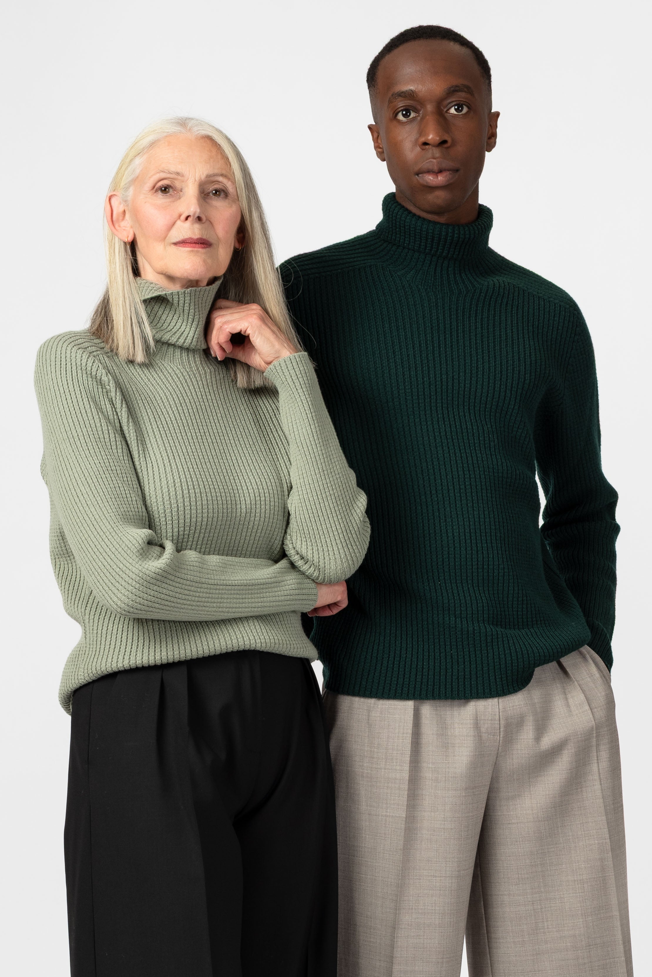 NNIstudio - CHIMNEY Strick - Pullover - Birch Melange - XS - 