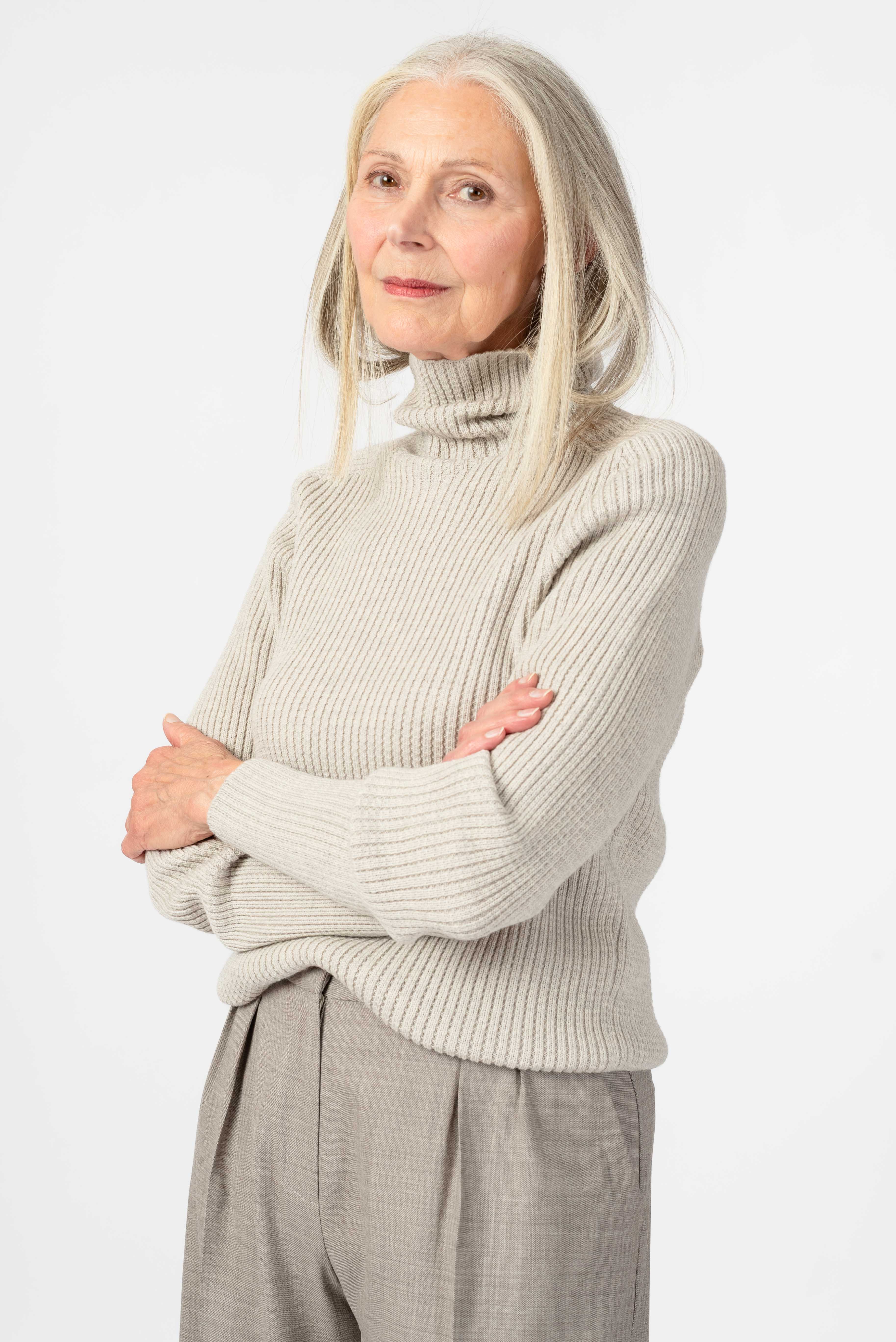 NNIstudio - CHIMNEY Strick - Pullover - Birch Melange - XS - 