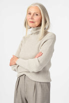NNIstudio - CHIMNEY Strick - Pullover - Birch Melange - XS - 