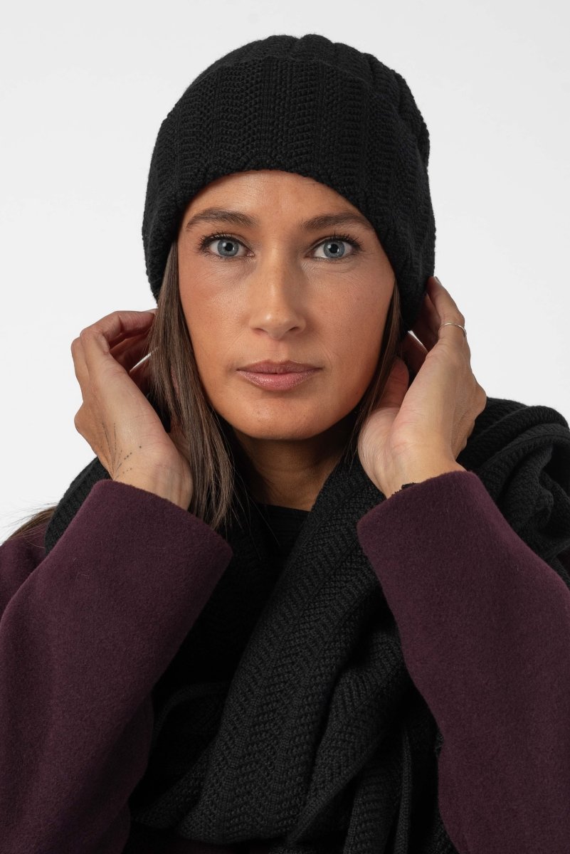 NNIstudio - CHUNKY Beanie Unisex - Palegreen - 