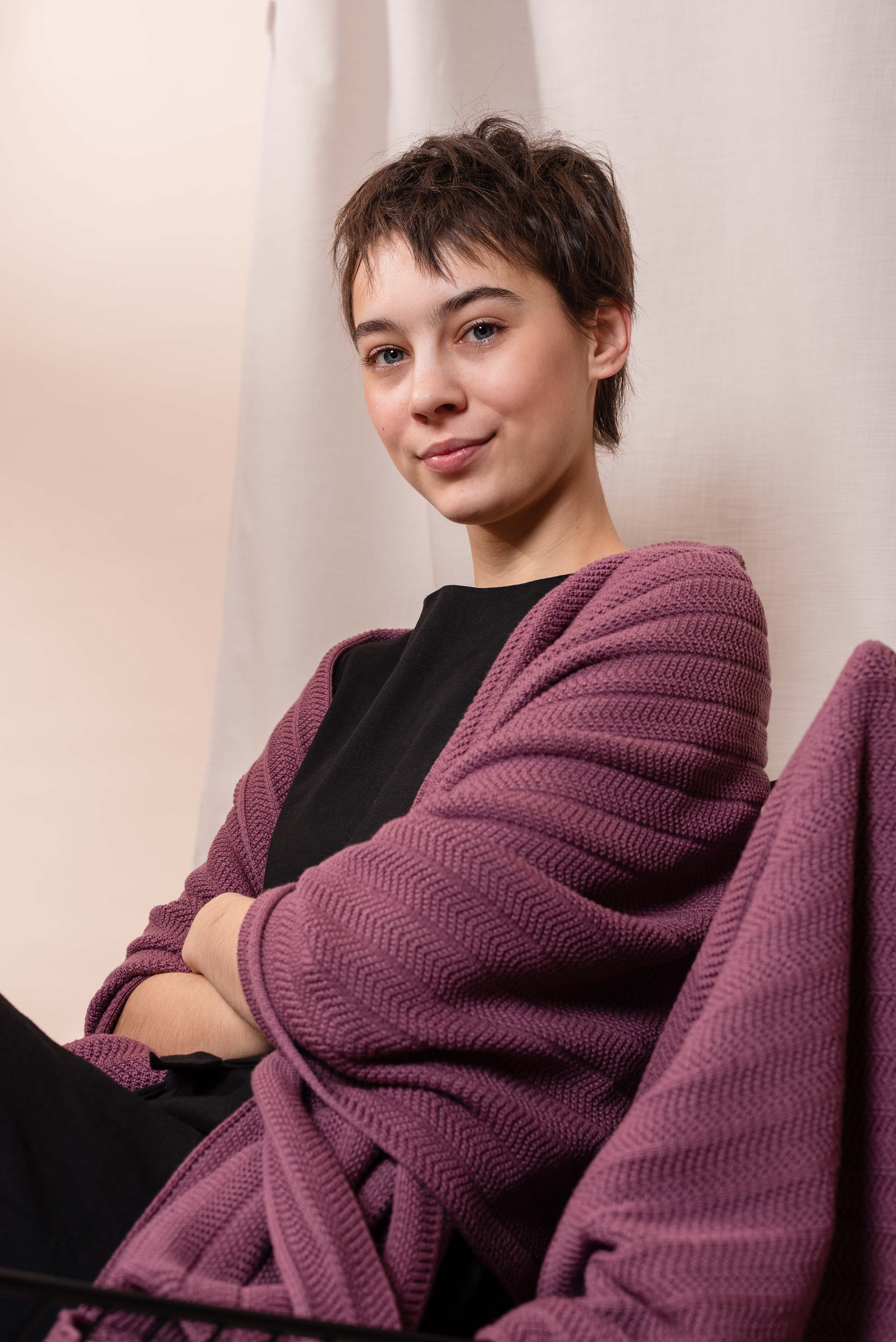 NNIstudio - CHUNKY Maxischal - Oil Yellow - 