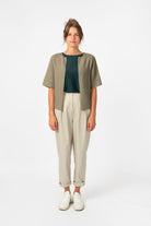 NNIstudio - CLASSIC 2.0 Strick - Jacke - Slate Green - S - 