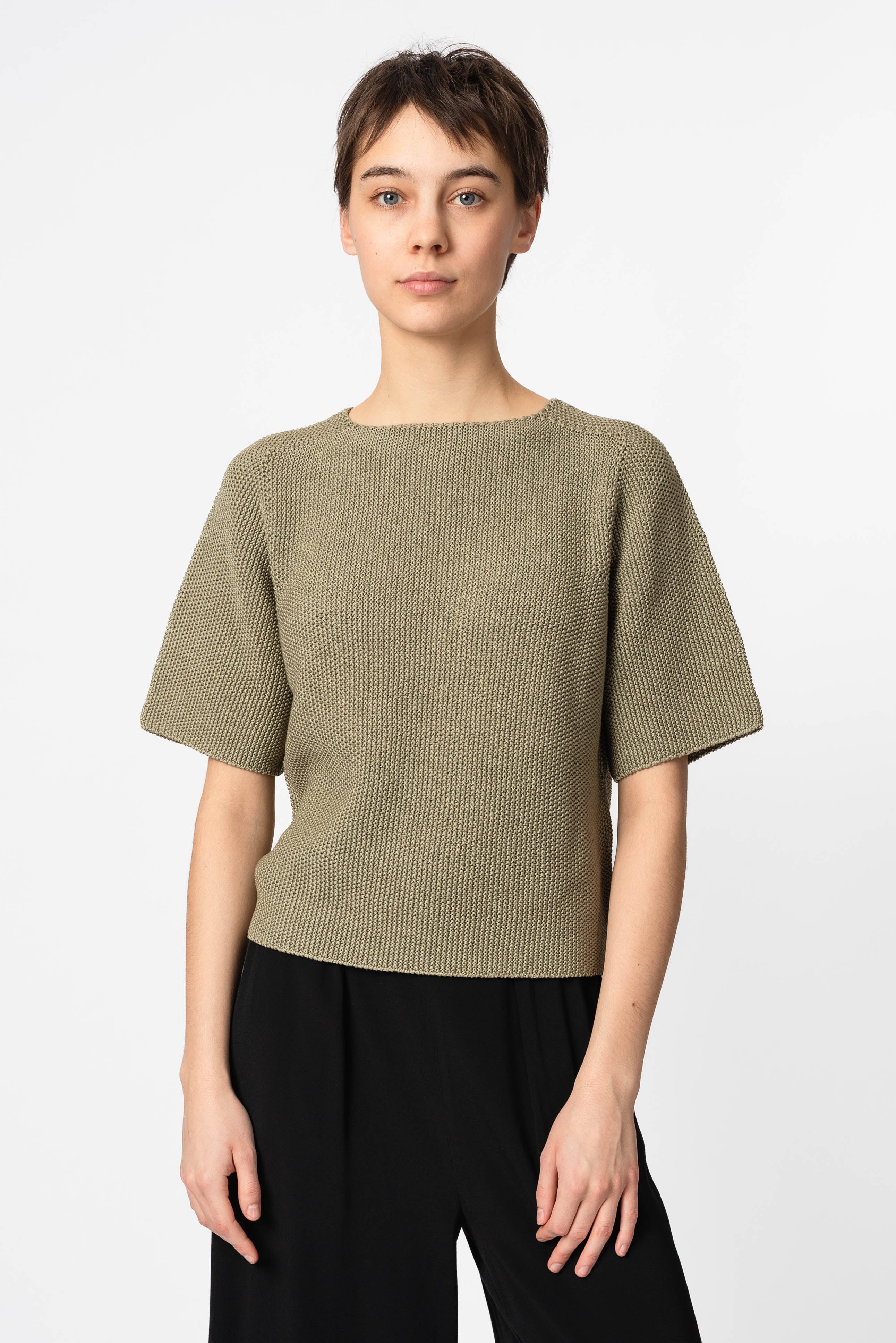 NNIstudio - CLASSIC 2.0 Strick - Shirt - Carbon Blue - XS - 