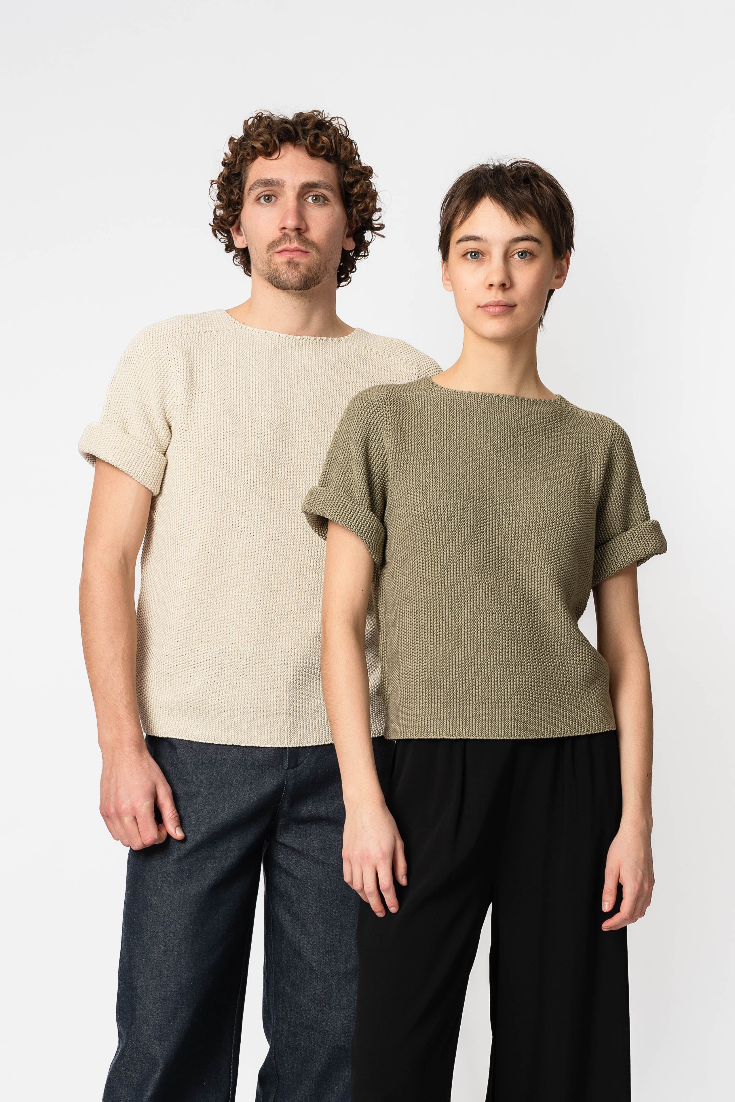 NNIstudio - CLASSIC 2.0 Strick - Shirt - Carbon Blue - XS - 