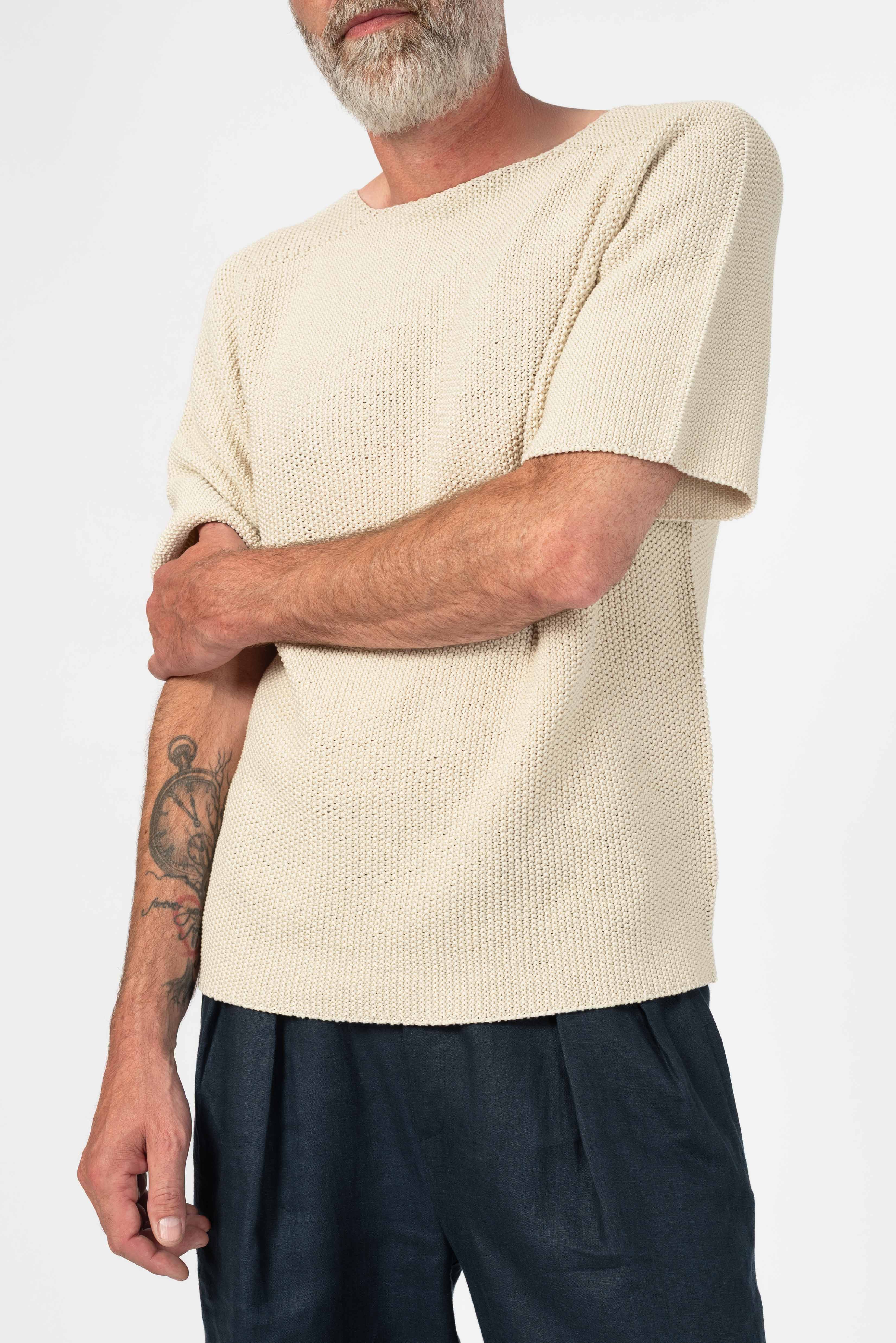 NNIstudio - CLASSIC 2.0 Strick - Shirt - Carbon Blue - XS - 