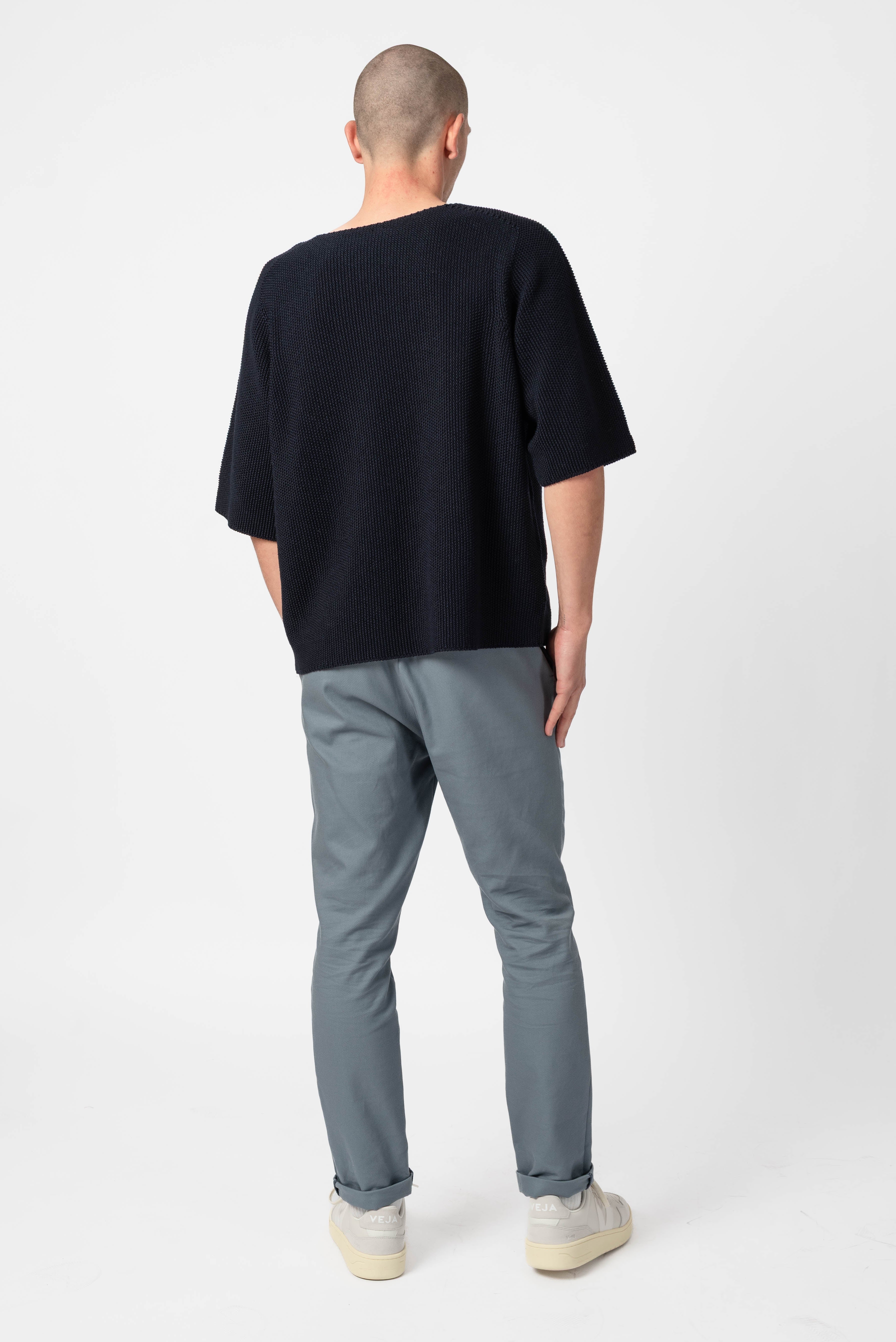 NNIstudio - CLASSIC Shirt 2.0 Unisex - Carbon Blue - XS - 