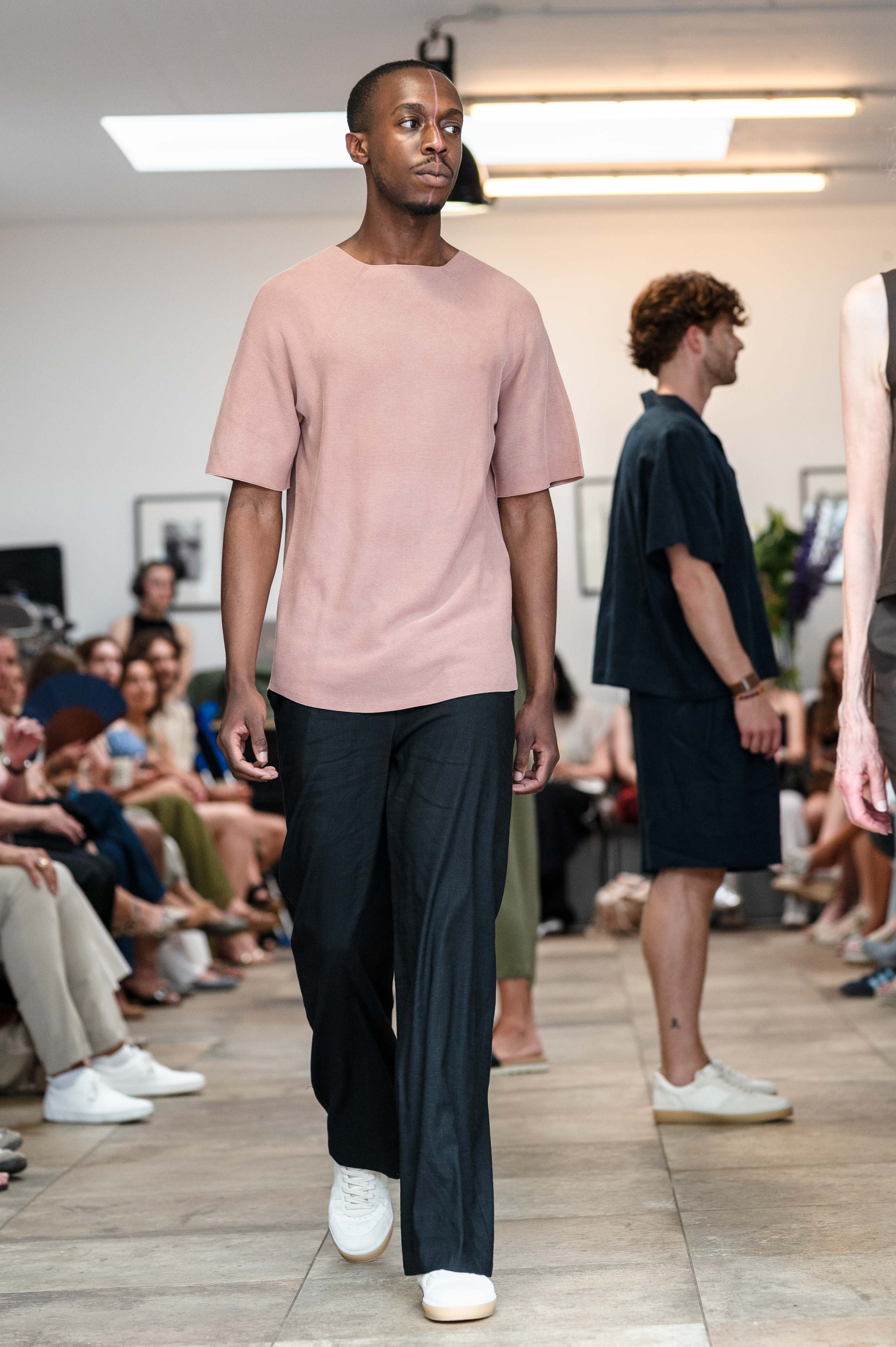 NNIstudio - CLASSIC Strick-Shirt - Sunburn (Piece Dyed) - XS -