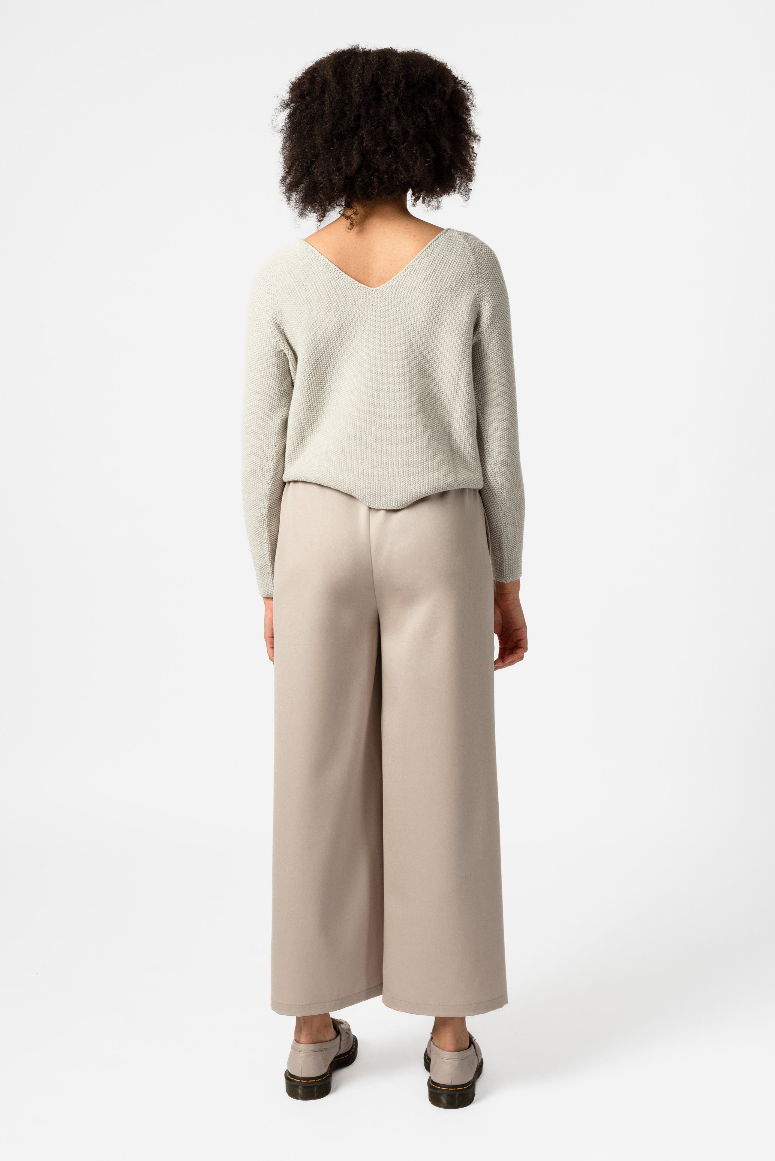 NNIstudio - COZY 2.0 Strick - Pullover Wool - Birch Melange - XS - 