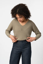 NNIstudio - COZY 2.0 Strick - Pullover Wool - Chinchilla Sand - XS - 