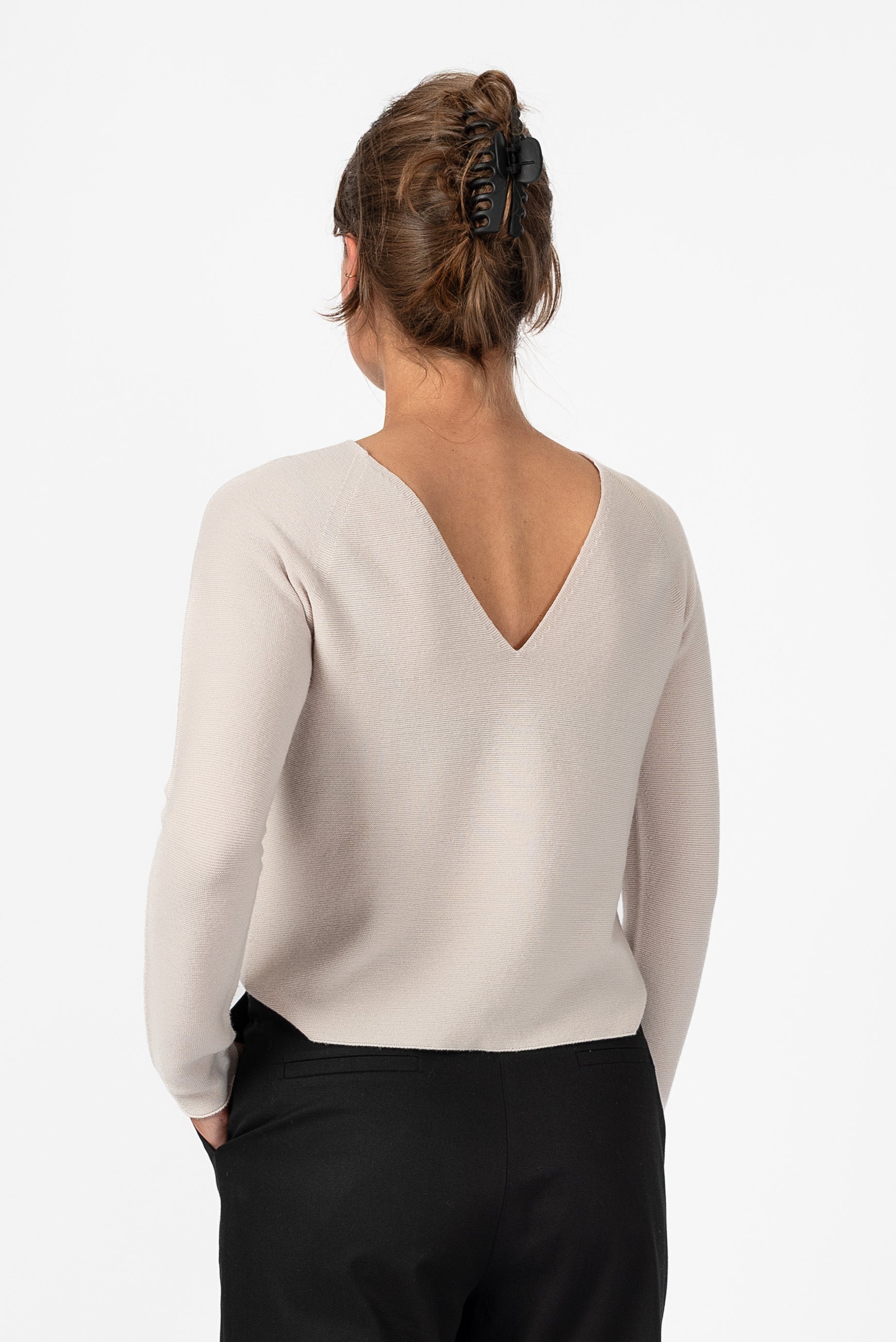 NNIstudio - COZY Pullover - Willow Grey - XS - 