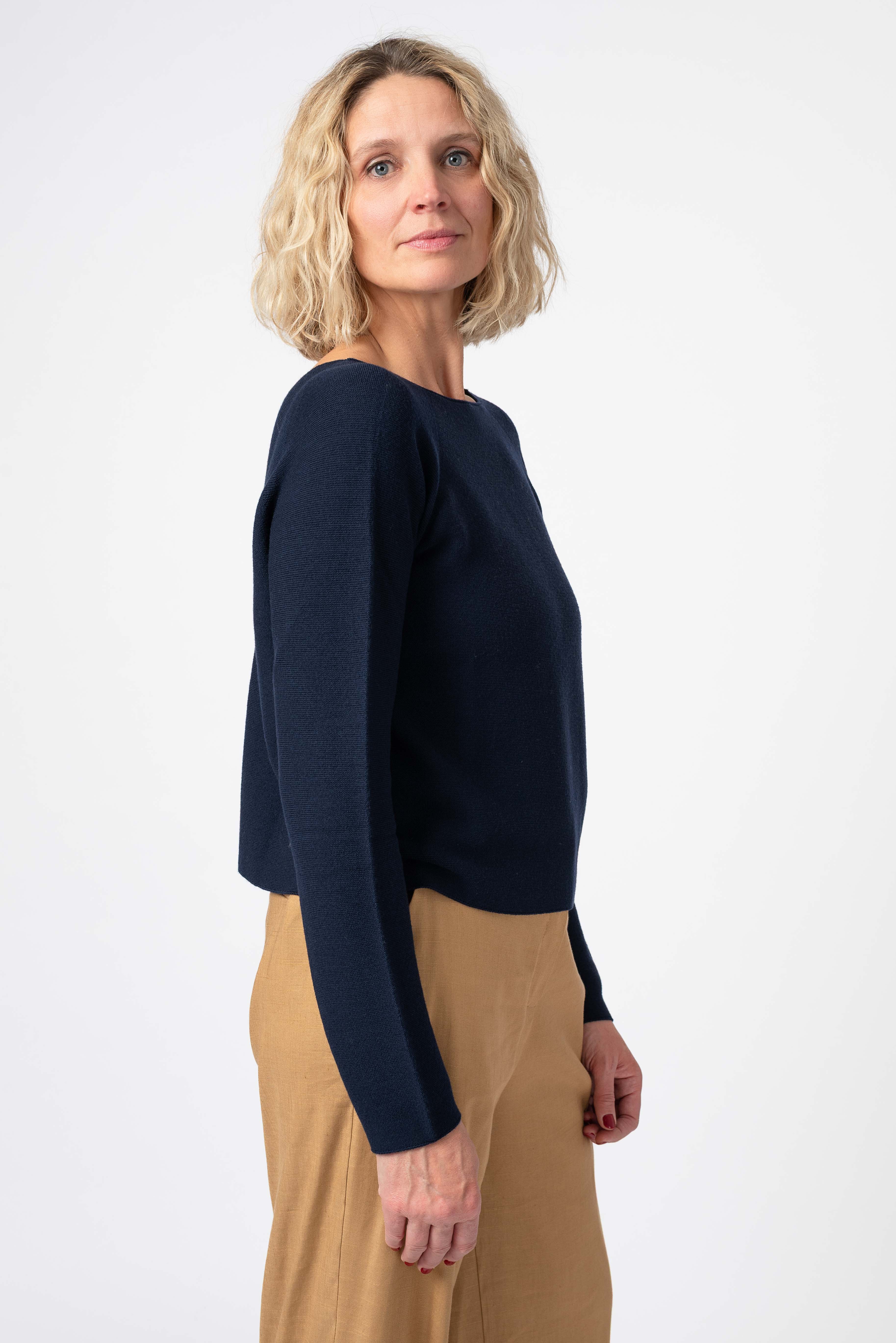 NNIstudio - COZY Strick - Pullover - Insignia Blue - XS - 