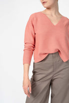NNIstudio - COZY Strick - Pullover - Peach Pink - XS - 