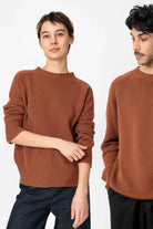 NNIstudio - CREW 2.0 Strick - Pullover - Brown Sugar - XS - 