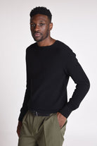 NNIstudio - CRISP Pullover Unisex - Schwarz - XS - 
