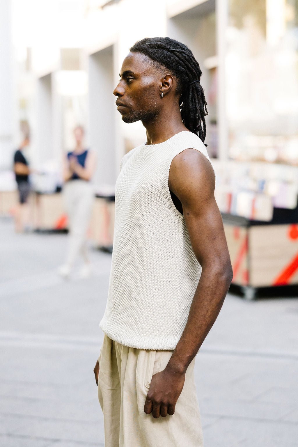 NNIstudio - CRISP Strick - Pullunder - Carbon Blue - XS - 