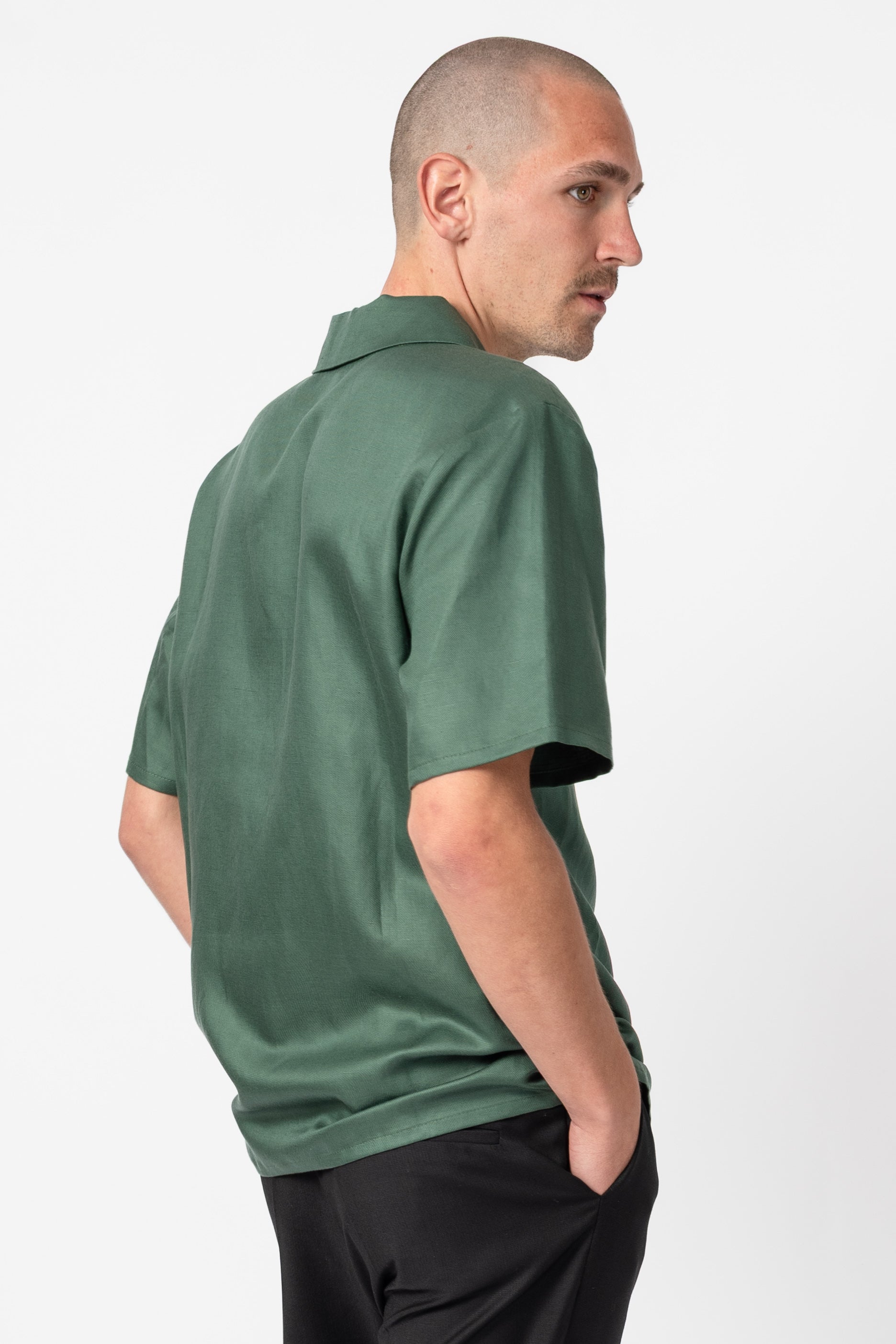 NNIstudio - CUBAN Hemd Unisex - Phantom Black - XS - 