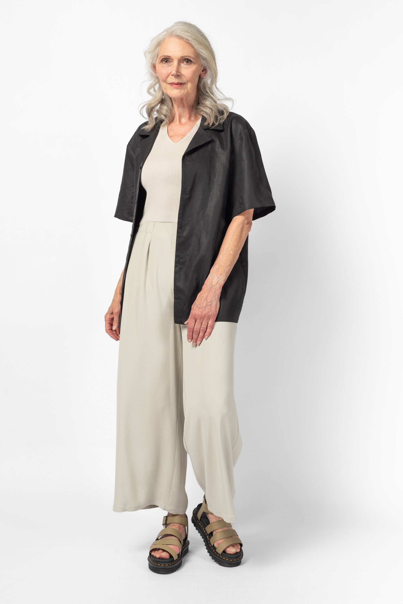 NNIstudio - CUBAN Hemd Unisex - Schwarz - XS - 