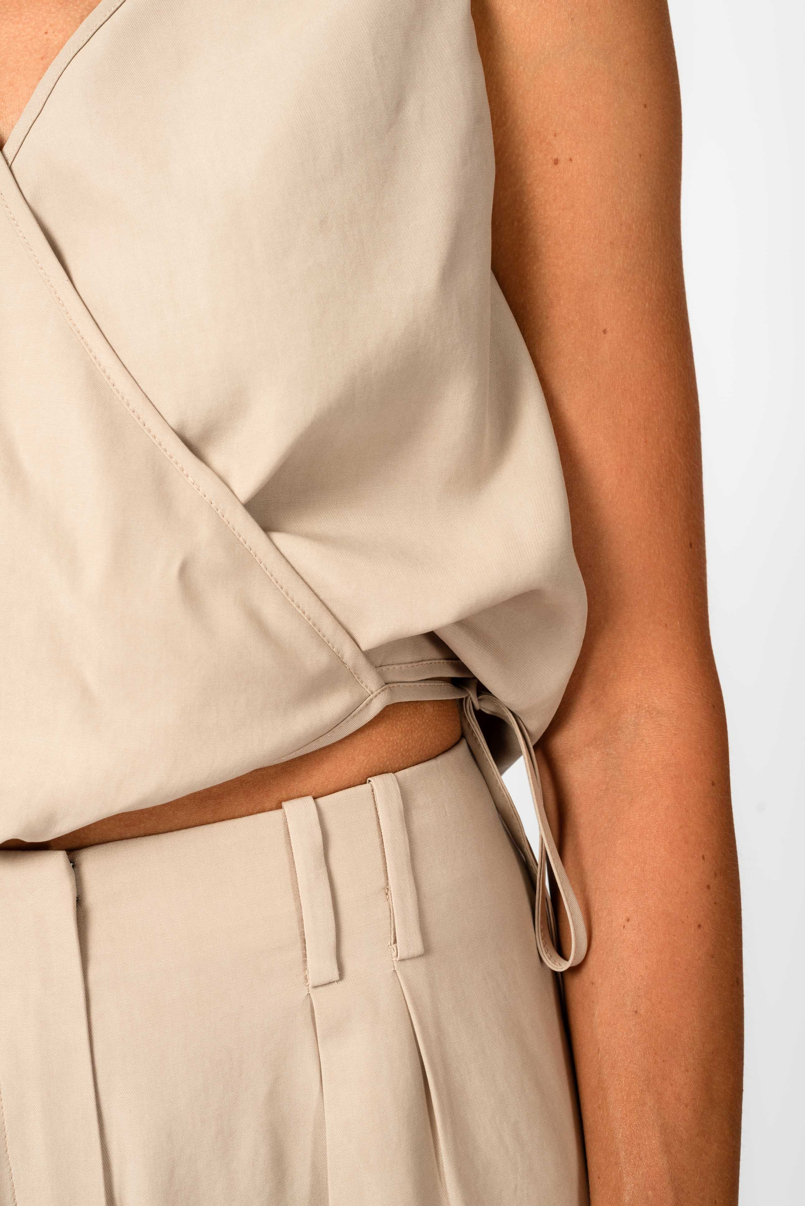 NNIstudio - FLOW Set in Frappé Cream - XS - XS -