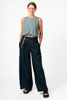 NNIstudio - FLOW Top Wrapped - Goblin Blue - XS -