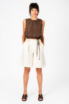 NNIstudio - FLOW Top Wrapped - Sage Green (Limited) - XS -