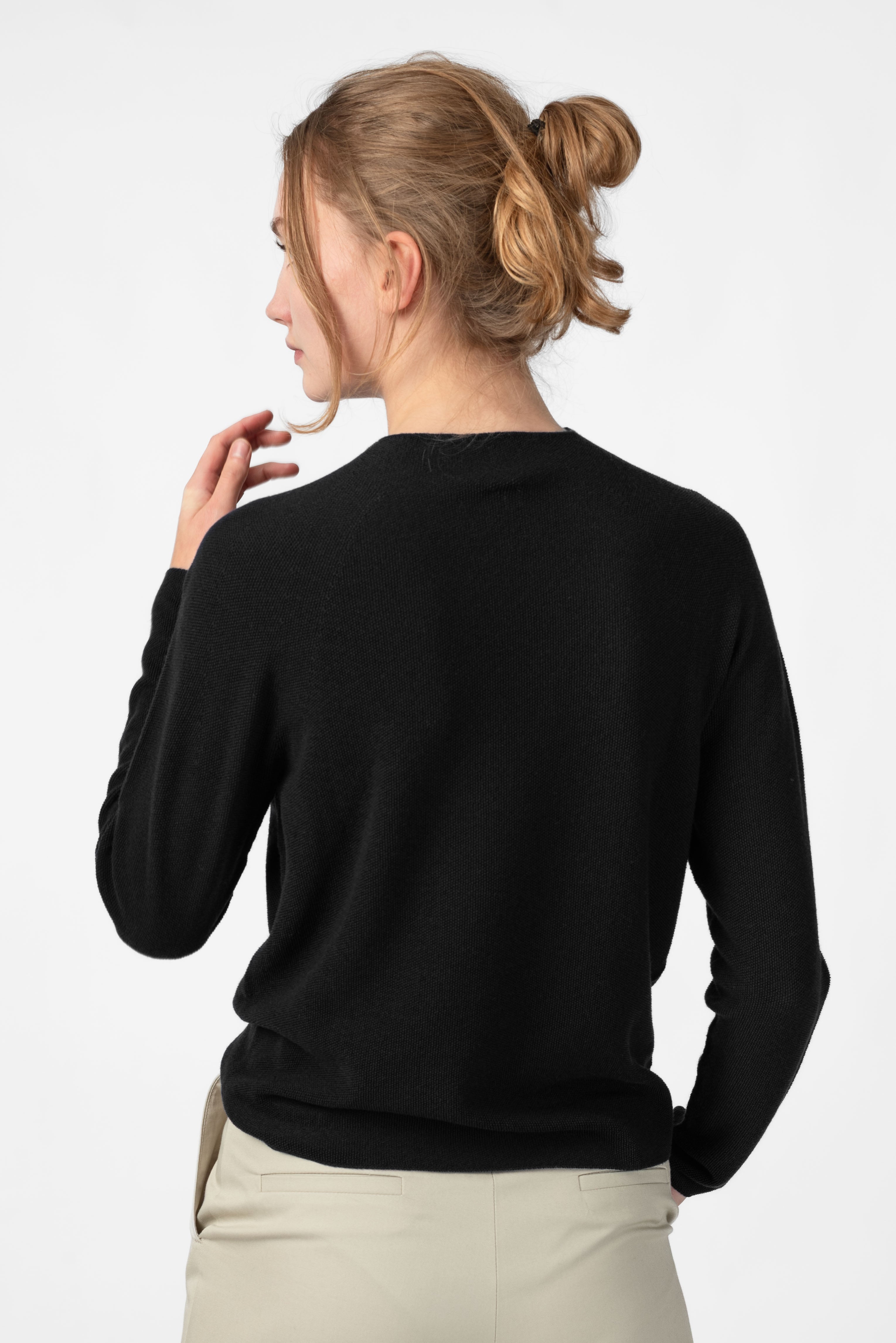 NNIstudio - HALFWAY Pullover Unisex - Apricot - XS - 