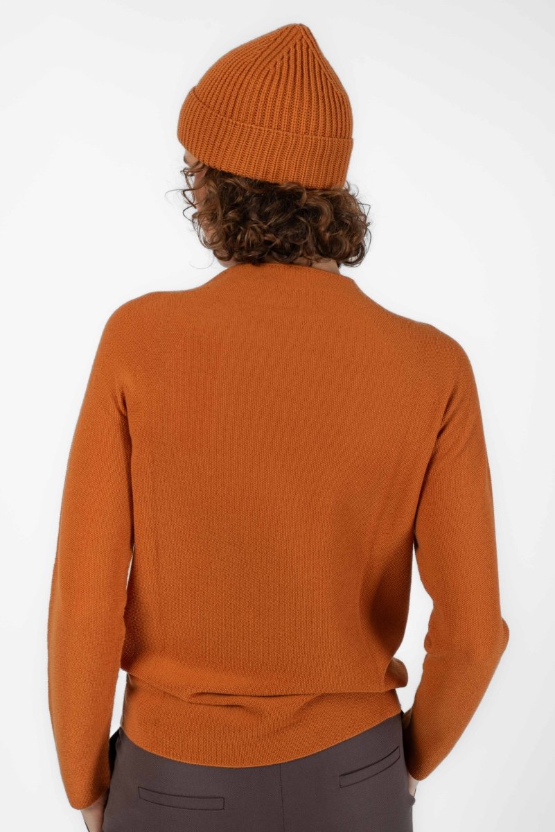 NNIstudio - HALFWAY Pullover Unisex _ too good to go - Orange - M - 