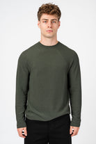 NNIstudio - HALFWAY Strick-Pullover - Apricot - XS cropped fit -