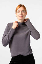 NNIstudio - HALFWAY Strick - Pullover - Chinchilla Sand - XS - 