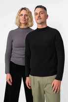 NNIstudio - HALFWAY Strick - Pullover - Phantom Black - XS - 