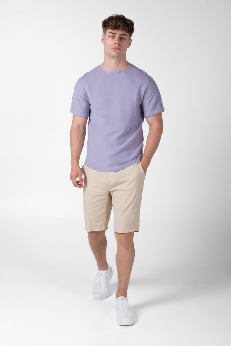 NNIstudio - LEINEN Shorts Male - Sand - XS - 