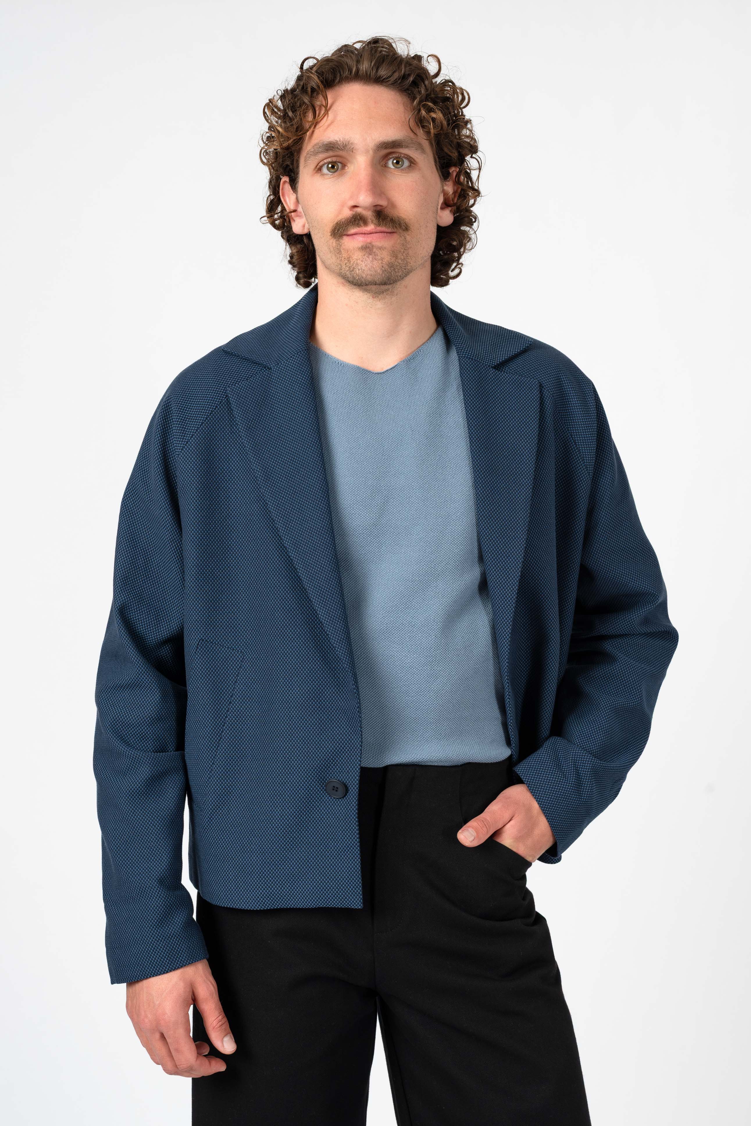 NNIstudio - LINED Jacke Cotton - Bering Sea - XS - 