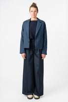 NNIstudio - LINED Jacke Cotton - Ebony Black - XS - 