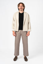 NNIstudio - LINED Jacke Linen - Seed Pearl - XS - 