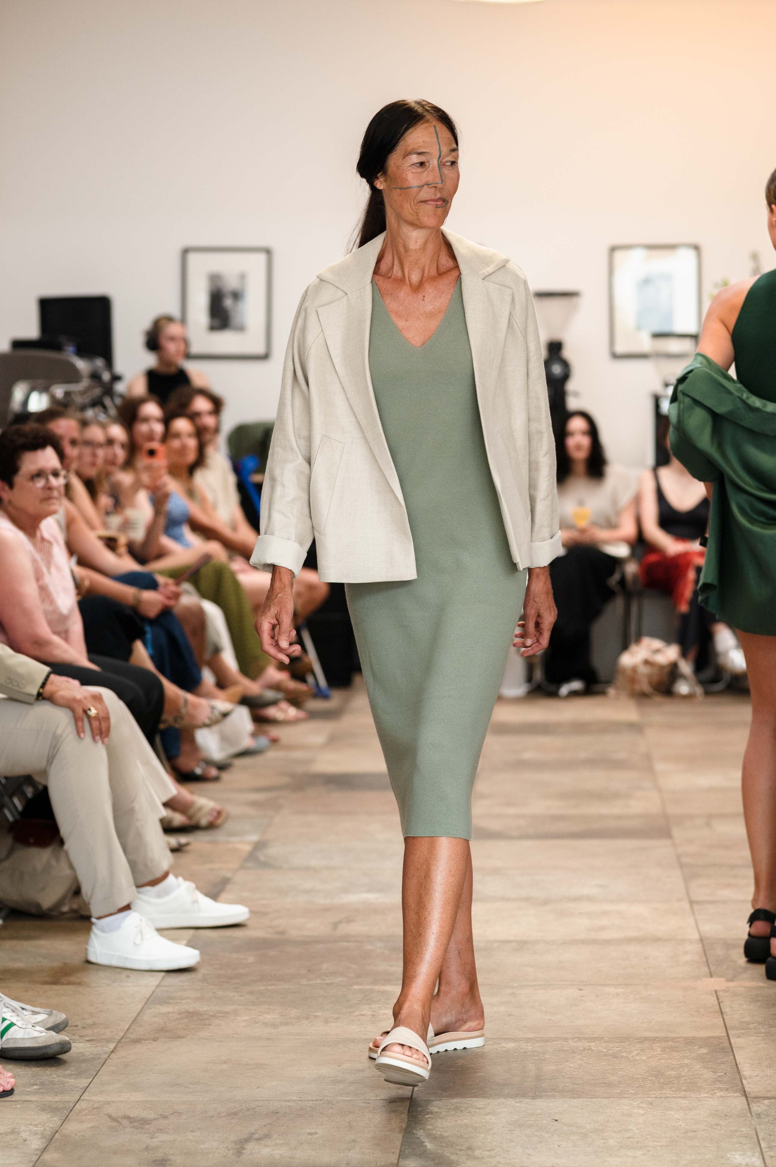 NNIstudio - LINED Jacke Linen - Seed Pearl - XS -