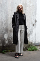NNIstudio - LONGCOAT Light - Indigo Blue - XS -