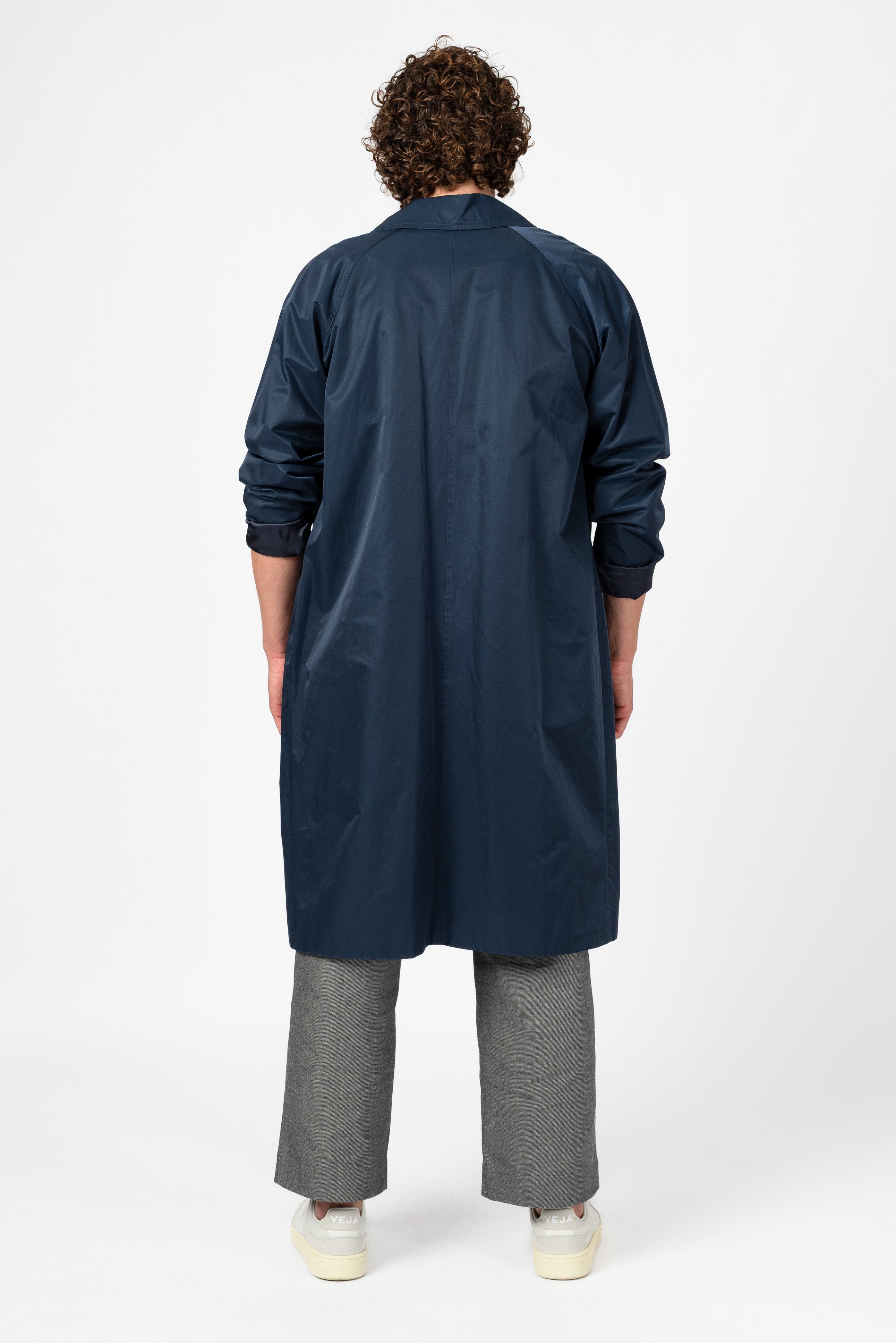 NNIstudio - LONGCOAT Light - Indigo Blue - XS - 
