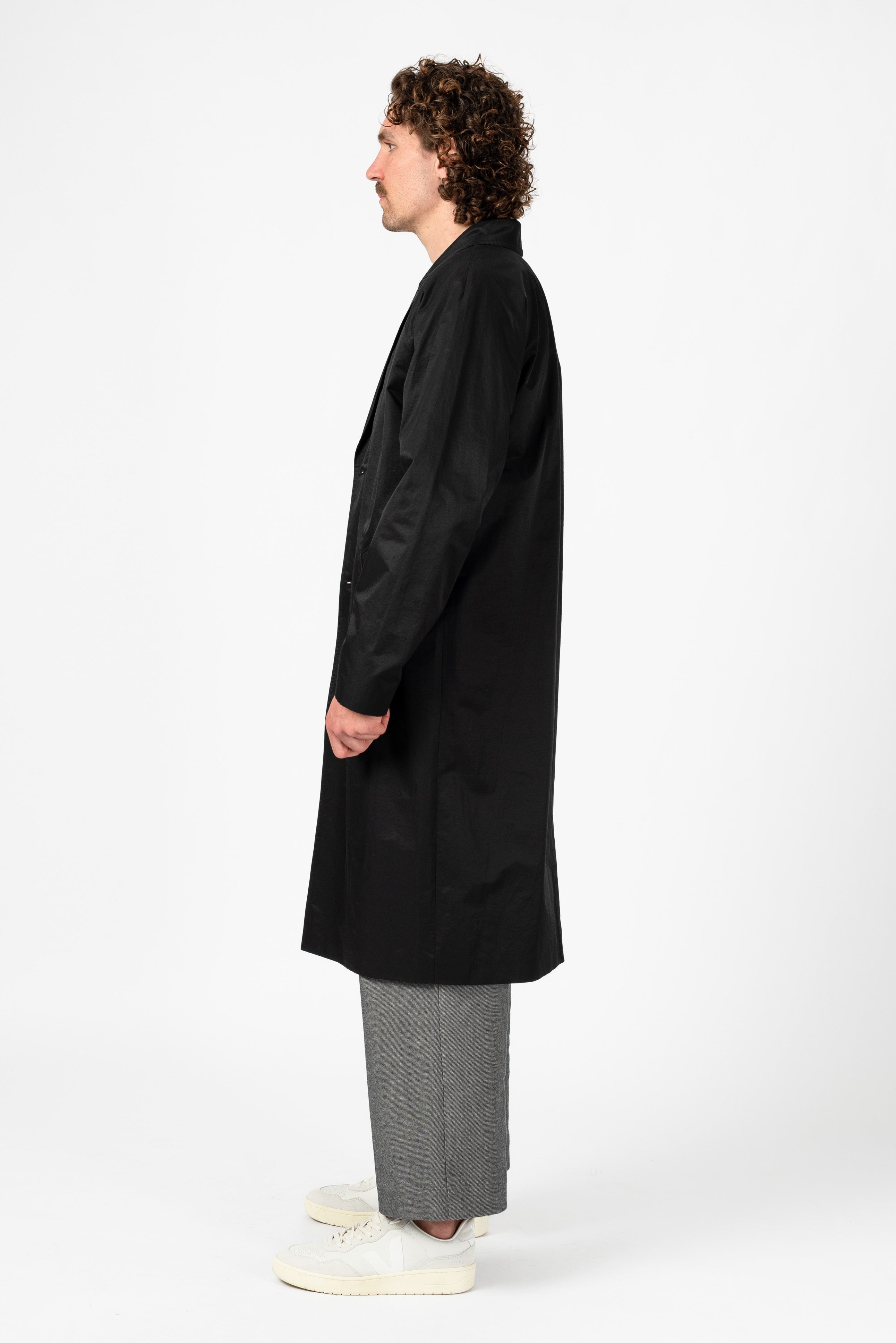 NNIstudio - LONGCOAT Light - Indigo Blue - XS - 