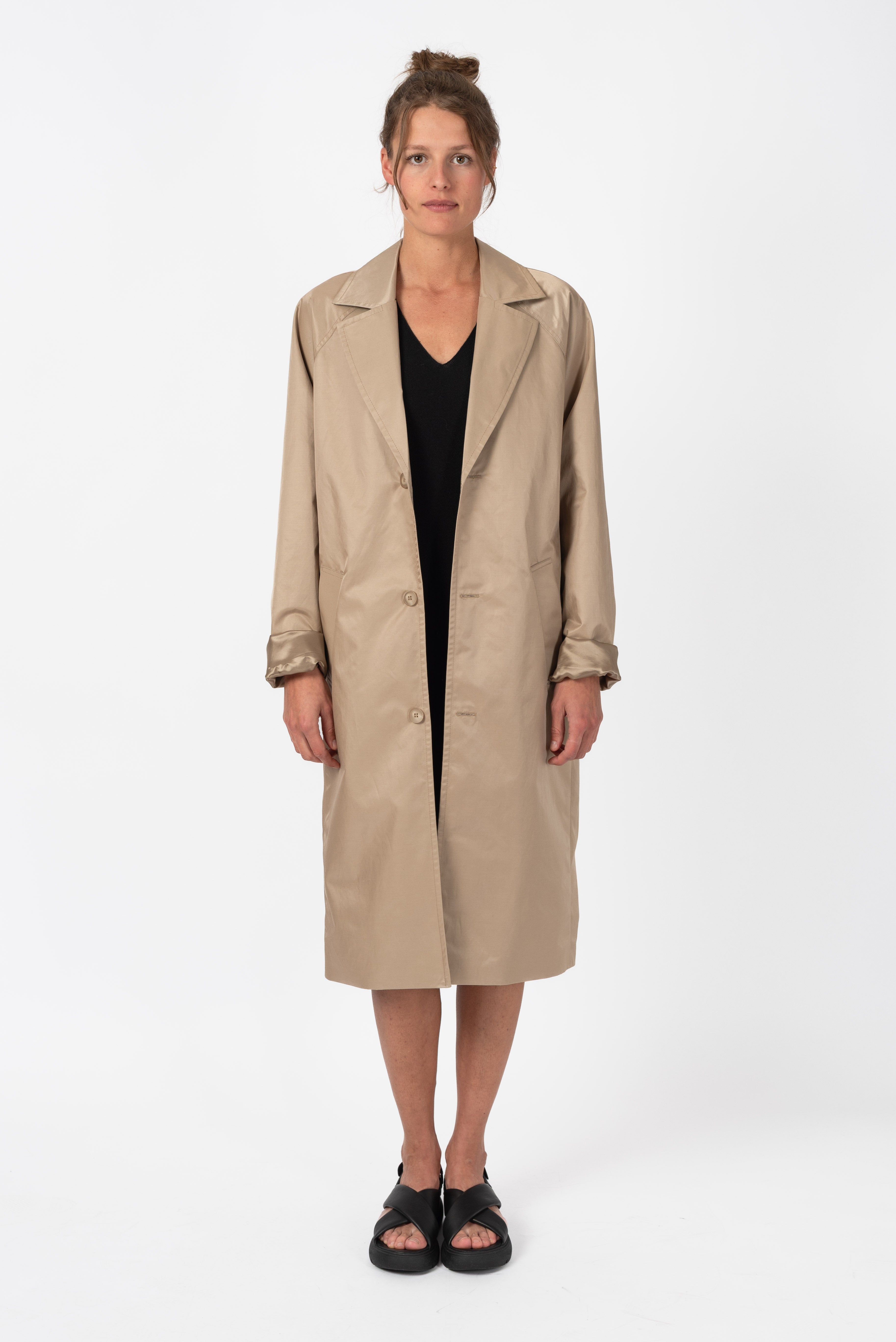 NNIstudio - LONGCOAT Light Unisex - Indigo Blue - S - 