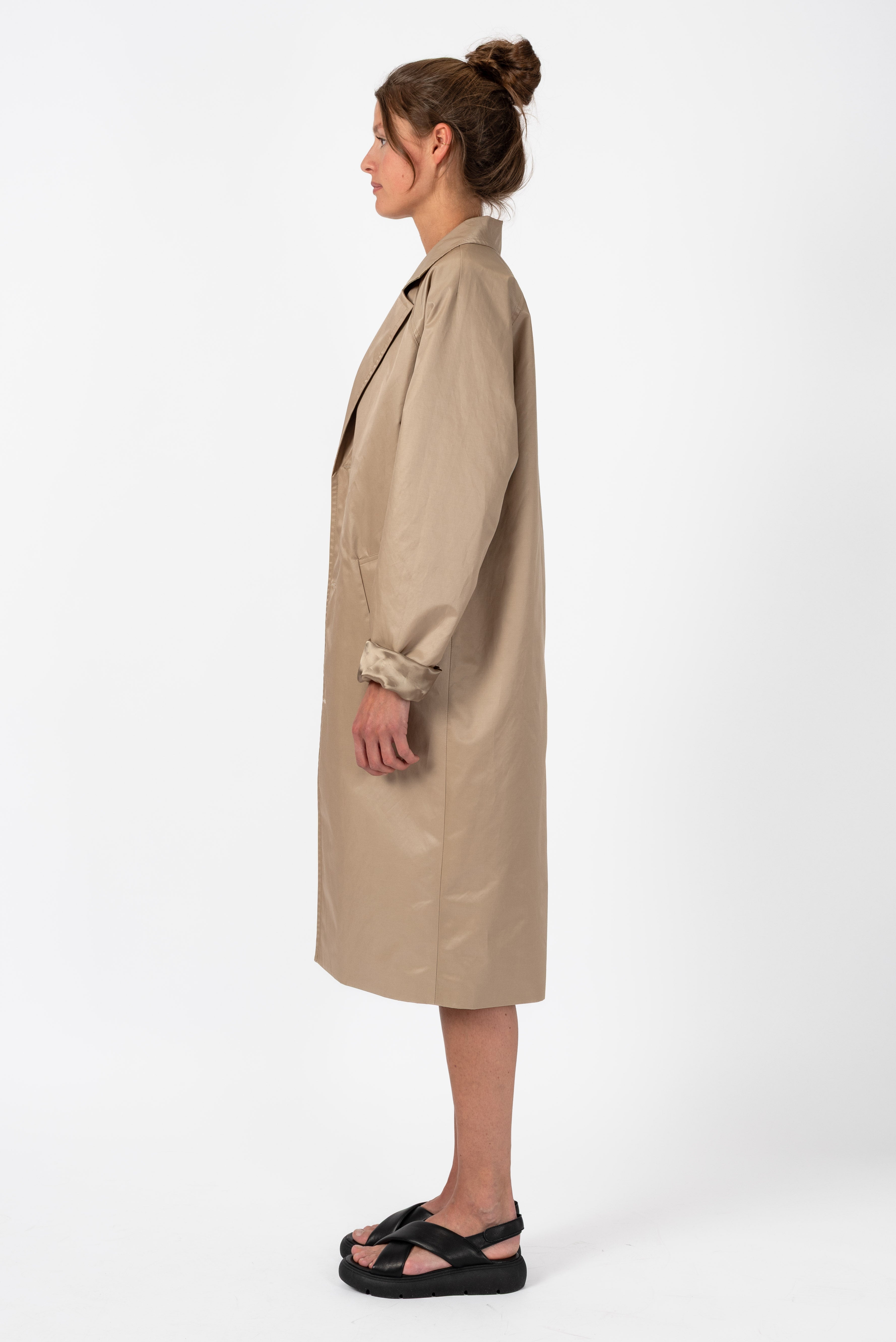 NNIstudio - LONGCOAT Light Unisex - Indigo Blue - S - 